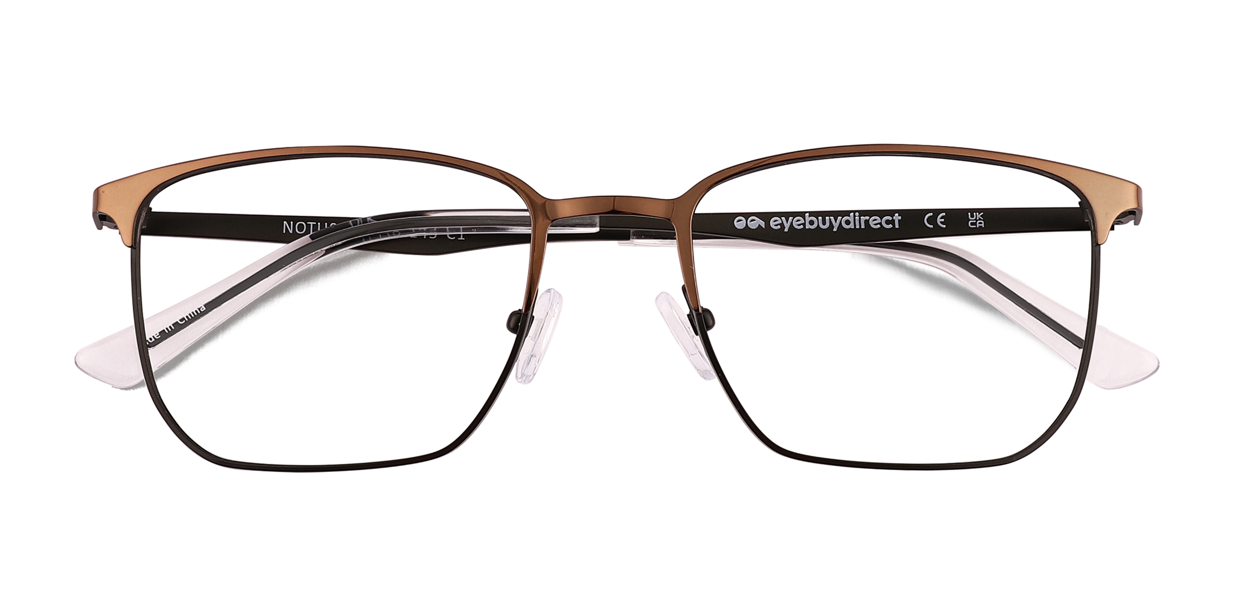 Male s rectangle Titanium Prescription eyeglasses - Eyebuydirect s Notus