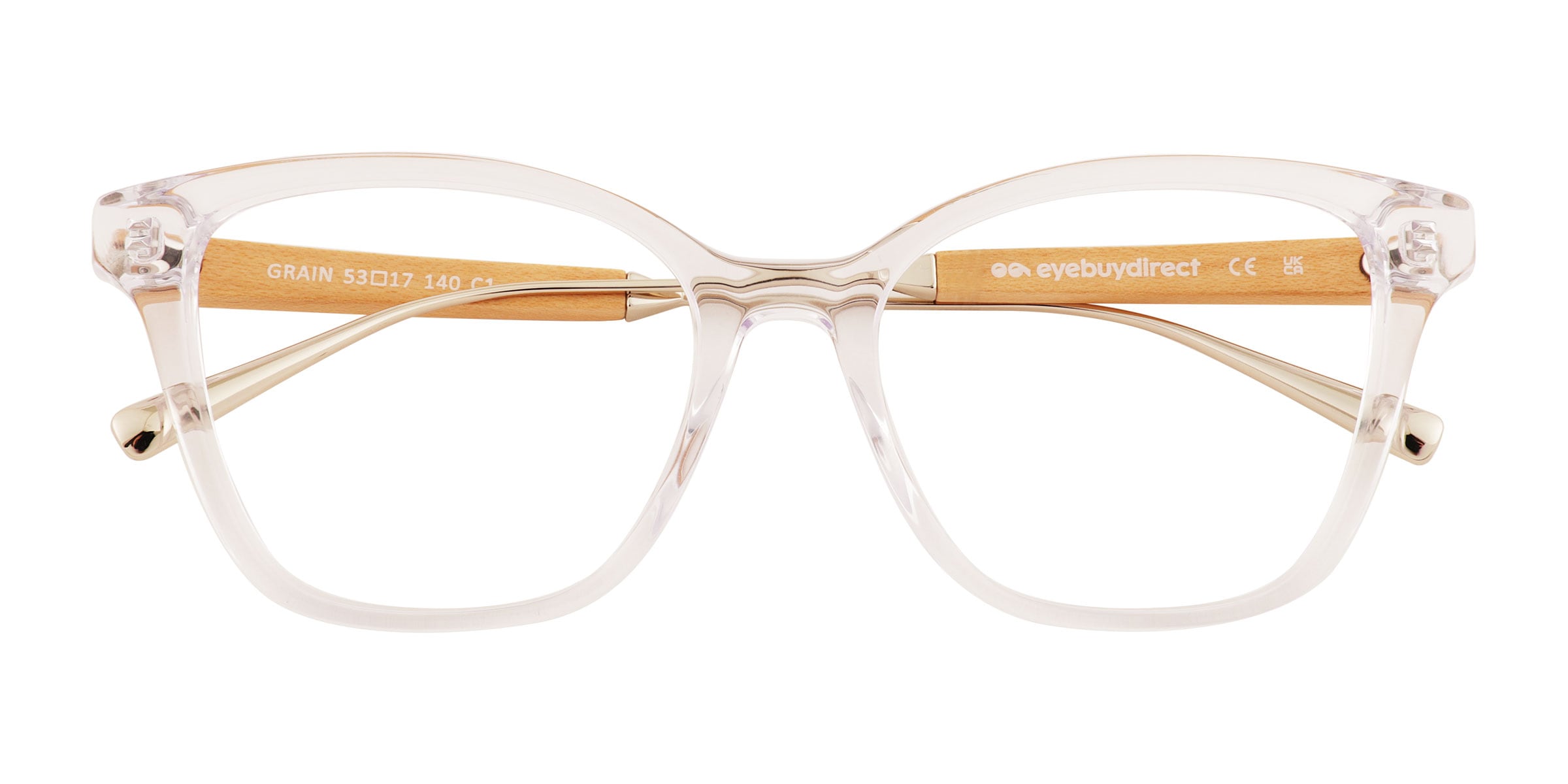 Grain Cat Eye Clear Glasses for Women |