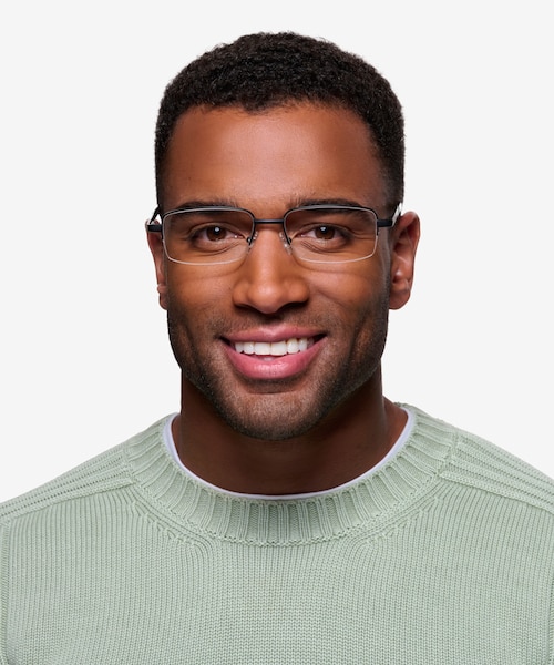 Axis Black MetalEyeglass Frames for Men from EyeBuyDirect