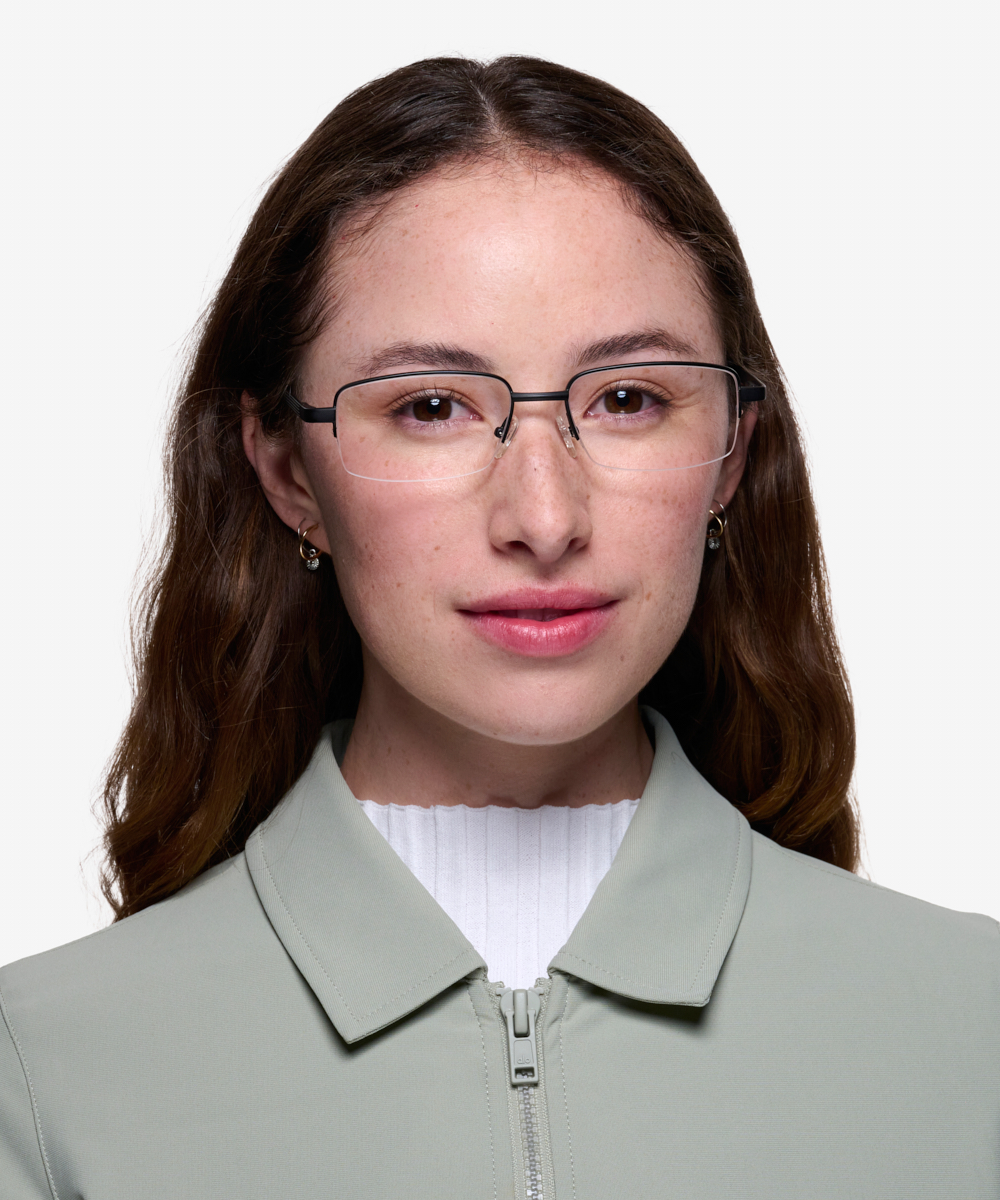 Axis Rectangle Black Glasses for Men Eyebuydirect Canada