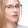 Boon Black MetalEyeglass Frames for Women from EyeBuyDirect