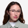 Algorithm Black MetalEyeglass Frames for Women from EyeBuyDirect