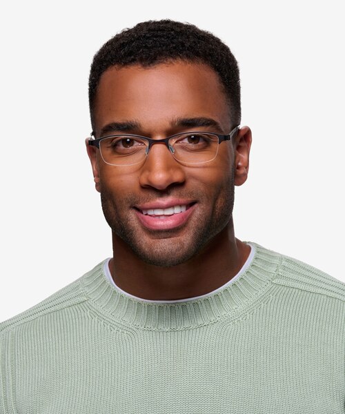 Pearl Brown MetalEyeglass Frames for Men from EyeBuyDirect