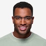 Furox Bleu marine MétalMontures de lunettes de vue pour Hommes d'EyeBuyDirect