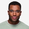 Furox Silver MetalEyeglass Frames for Men from EyeBuyDirect