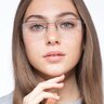Creel Black MetalEyeglass Frames for Women from EyeBuyDirect