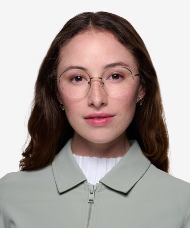 Bronze Albee -  Vintage Metal Eyeglasses