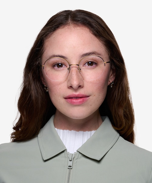 Albee Bronze MetalEyeglass Frames for Women from EyeBuyDirect