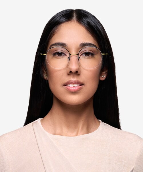 Albee Black Bronze MetalEyeglass Frames for Women from EyeBuyDirect