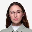 Lille Brown MetalEyeglass Frames for Women from EyeBuyDirect