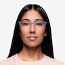 Variable Gris MétalMontures de lunettes de vue pour Femmes d'EyeBuyDirect