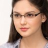 Kelly Matte Black MetalEyeglass Frames for Women from EyeBuyDirect