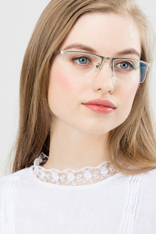 Carve Gunmetal MétalMontures de lunettes de vue pour Femmes d'EyeBuyDirect