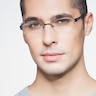 Kelly Black MetalEyeglass Frames for Men from EyeBuyDirect