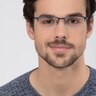 Vienna Navy MetalEyeglass Frames for Men from EyeBuyDirect