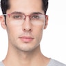 Paradox Red MetalEyeglass Frames for Men from EyeBuyDirect