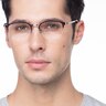 Axiom Red MetalEyeglass Frames for Men from EyeBuyDirect