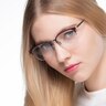 Axiom Red MetalEyeglass Frames for Women from EyeBuyDirect