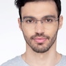 Albee Blue MetalEyeglass Frames for Men from EyeBuyDirect