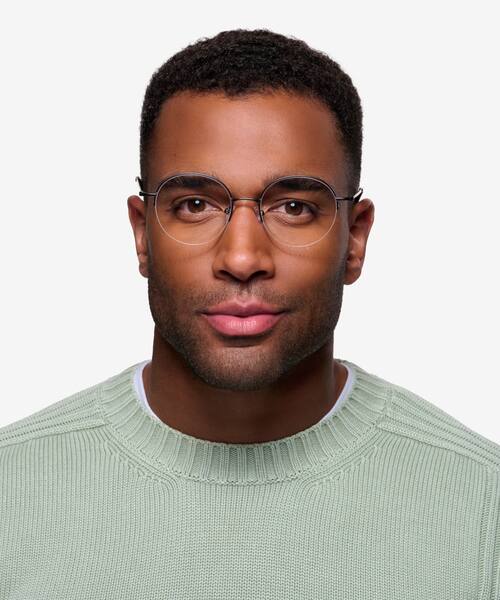 Gunmetal Albee -  Metal Eyeglasses
