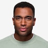 Albee Gunmetal MétalMontures de lunettes de vue pour Hommes d'EyeBuyDirect