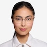 Albee Gunmetal MétalMontures de lunettes de vue pour Femmes d'EyeBuyDirect
