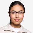 Fathom Blue Black MetalEyeglass Frames for Women from EyeBuyDirect