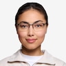 Osmosis Noir MétalMontures de lunettes de vue pour Femmes d'EyeBuyDirect