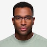 Feline Purple Acetate-metalEyeglass Frames for Men from EyeBuyDirect