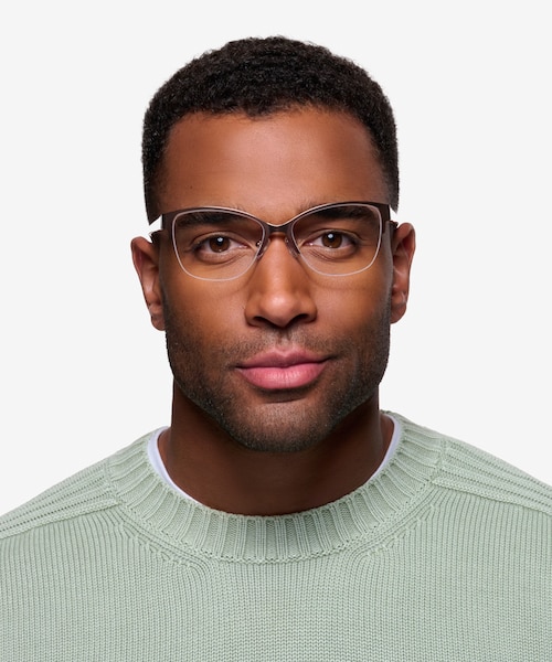 Feline Rose Gold Acetate, MetalEyeglass Frames for Men from EyeBuyDirect