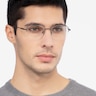 Navigator Tortoise MetalEyeglass Frames for Men from EyeBuyDirect