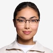 Hemisphere Black MetalEyeglass Frames for Women from EyeBuyDirect