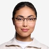 Hemisphere Black MetalEyeglass Frames for Women from EyeBuyDirect