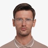 Urban Gunmetal MetalEyeglass Frames for Men from EyeBuyDirect