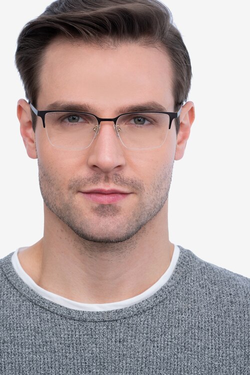 Brink Brown MetalEyeglass Frames for Men from EyeBuyDirect