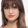 Brink Brown MetalEyeglass Frames for Women from EyeBuyDirect