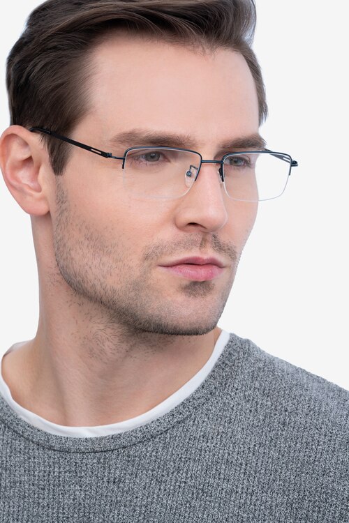 Studio Navy MetalEyeglass Frames for Men from EyeBuyDirect