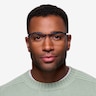 Rally Navy MetalEyeglass Frames for Men from EyeBuyDirect