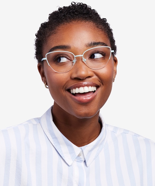 Star Mint MetalEyeglass Frames for Women from EyeBuyDirect