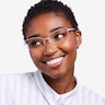 Star Lavender MetalEyeglass Frames for Women from EyeBuyDirect