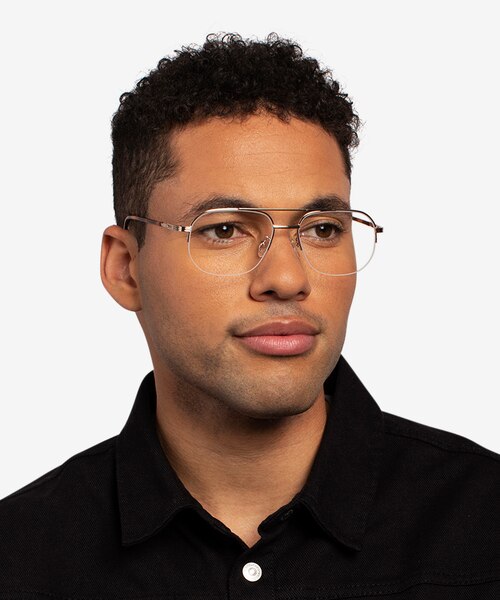 Carlson Gold Acetate, MetalEyeglass Frames for Men from EyeBuyDirect