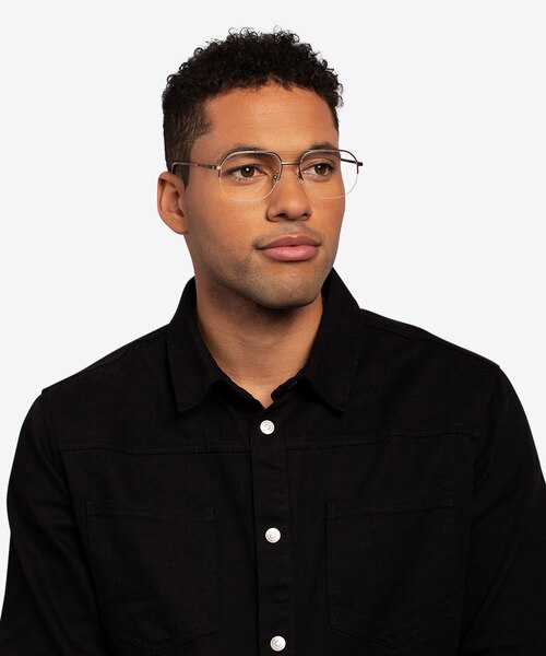 Carlson Bronze Acetate-metalEyeglass Frames for Men from EyeBuyDirect
