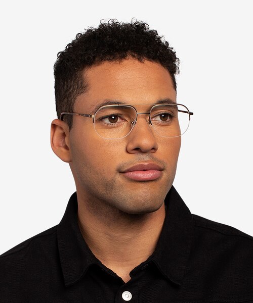 Carlson Bronze Acetate, MetalEyeglass Frames for Men from EyeBuyDirect