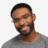Owen Bleu marine MétalMontures de lunettes de vue pour Hommes d'EyeBuyDirect