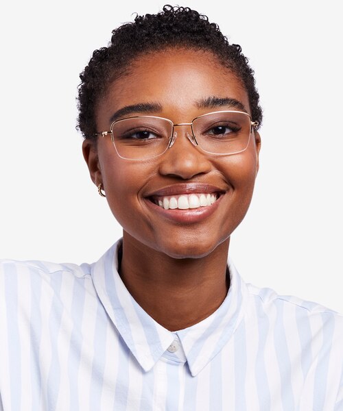 Rachel Gold MetalEyeglass Frames for Women from EyeBuyDirect