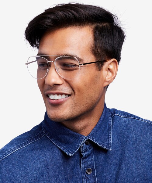 Breathe Gold MetalEyeglass Frames for Men from EyeBuyDirect