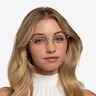 Written Silver Red MetalEyeglass Frames for Women from EyeBuyDirect