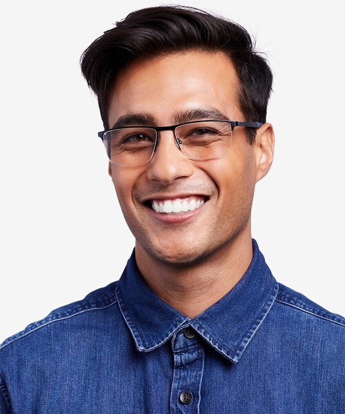 Belong Black Red Carbon-fiberMontures de lunettes de vue pour Hommes d'EyeBuyDirect