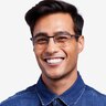 Belong Black Red Carbon-fiberMontures de lunettes de vue pour Hommes d'EyeBuyDirect