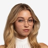 Miller Gold MetalEyeglass Frames for Women from EyeBuyDirect